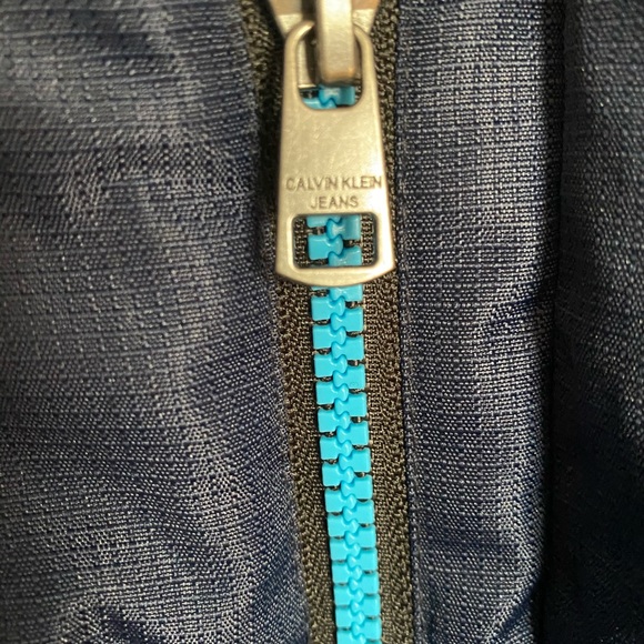 Calvin Klein Jeans kids Navy Blue Winter Coat - Picture 8 of 13